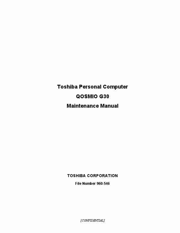 Toshiba Personal Computer QOSMIO G30-page_pdf